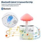 5 IN 1 Bluetooth Speaker Colorful Raindrop Humidifier CH08 PRO with 7 Colors
