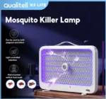 Qualitell K5 Lite Rechargeable Mosquito Killer Lamp Electric 4000V Smart UV - Image 4
