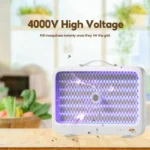 Qualitell K5 Lite Rechargeable Mosquito Killer Lamp Electric 4000V Smart UV - Image 5