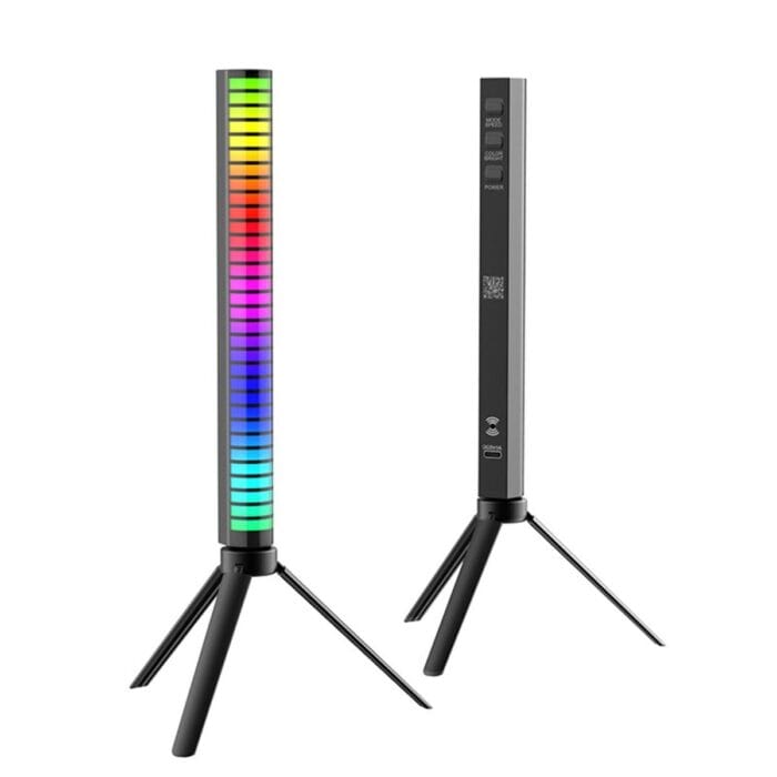 3D RGB APP Control Rechargeable Rhythm Light