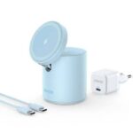Anker 623 MagGo Magnetic Wireless Charger – Misty Blue