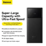 Baseus Star-Lord 30000mAh Power Bank — 22.5W Fast Charging - Image 3