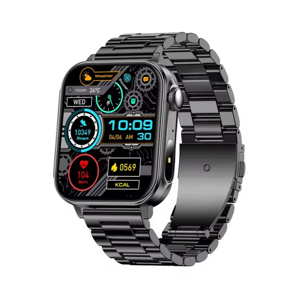 Colmi P80 BT Calling Smartwatch – Metal Belt1 COLMI P80 BT Calling Smartwatch – Metal Belt - Image 1