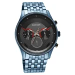 Fastrack NS3286KM03 Thor Quartz Multifunction Grey Dial Metal Strap Watch