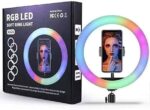 MJ26 RGB LED Soft Ring Light 10 Inch – (Only Light)