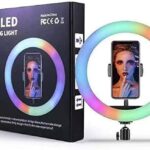 MJ26 RGB LED Soft Ring Light 10 Inch – (Only Light)
