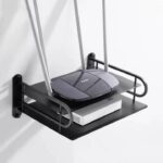 Metal Router Stand – Black - Image 2