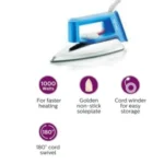 Philips HD1182 1000-Watt Teflon Coating Dry Iron - Image 3