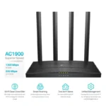 TP-Link Archer C80 AC1900 Dual-Band MU-MIMO Gigabit WiFi Router - Image 3