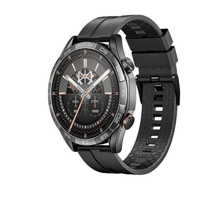 haylou solar 5 bt calling smart watch1 Haylou Solar 5 BT Calling Smartwatch — Black - Image 1