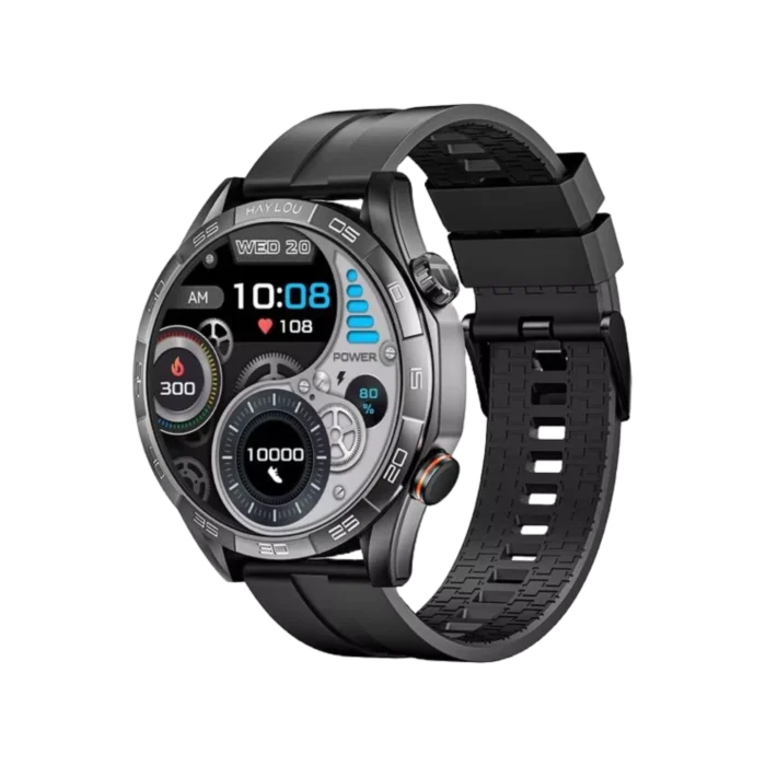 Haylou Solar 5 BT Calling Smartwatch — Black - Image 3